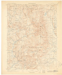 Hahns Peak 1913 topographic map thumbnail