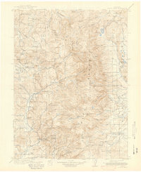 Hahns Peak 1913 topographic map thumbnail