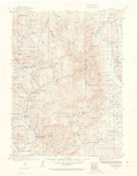 Hahns Peak 1911 topographic map thumbnail