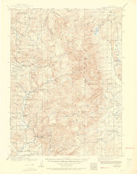 Hahns Peak 1911 topographic map thumbnail