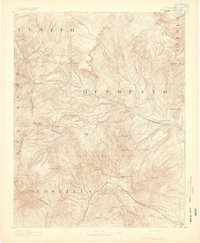 Huerfano Park topographic map thumbnail