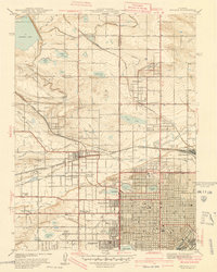 Arvada 1941 topographic map thumbnail