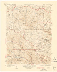 Central City 1944 topographic map thumbnail
