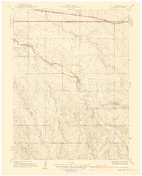 Coal Creek 1942 topographic map thumbnail