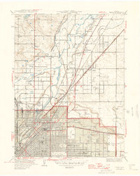 Derby 1947 topographic map preview