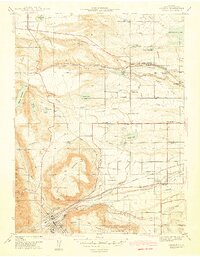 Golden 1942 topographic map thumbnail