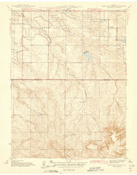 Highland Ranch 1942 topographic map thumbnail
