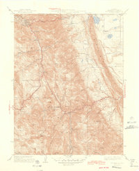 Indian Hills 1945 topographic map thumbnail