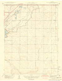 Mile High Lakes 1942 topographic map thumbnail