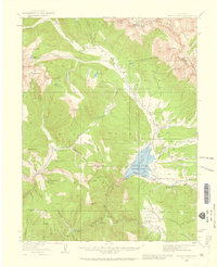 Taylor Park 1934 topographic map thumbnail
