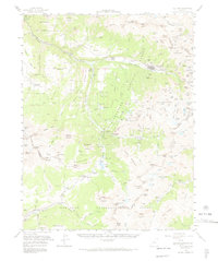 Telluride 1955 topographic map thumbnail
