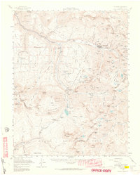 Telluride 1955 topographic map thumbnail