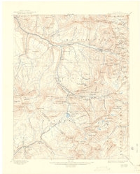 Telluride 1904 topographic map thumbnail