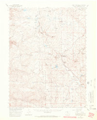 Rabbit Ears Peak 1956 topographic map thumbnail
