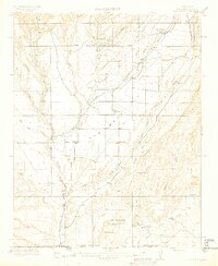 Red Mesa 1913 topographic map thumbnail
