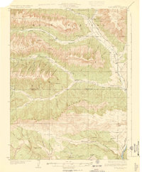 Roan Creek 1929 topographic map thumbnail