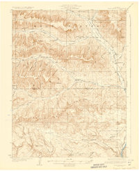 Roan Creek 1929 topographic map thumbnail