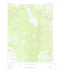 Royal Gorge 1959 topographic map thumbnail