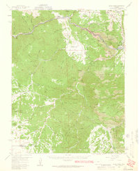 Royal Gorge 1959 topographic map thumbnail