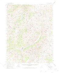 Silverton 1955 topographic map preview