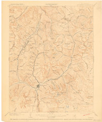 Silverton 1902 topographic map thumbnail