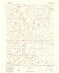 Slick Rock 1960 topographic map thumbnail