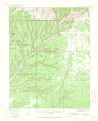 Soda Canyon 1912 topographic map thumbnail