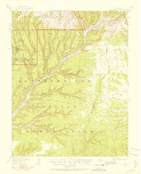 Soda Canyon 1912 topographic map thumbnail