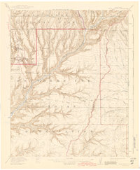 Soda Canyon 1915 topographic map thumbnail