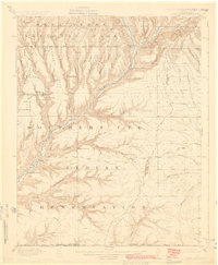 Soda Canyon 1915 topographic map thumbnail
