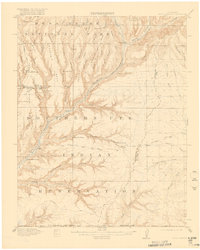 Soda Canyon 1915 topographic map thumbnail