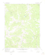 Spar City 1957 topographic map thumbnail