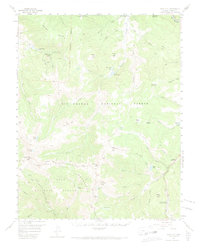 Spar City 1957 topographic map thumbnail