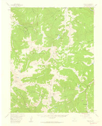 Spar City 1957 topographic map thumbnail