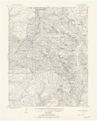 Needle Mountains 1900 topographic map thumbnail