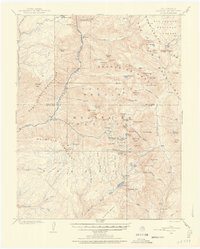 Needle Mountains 1900 topographic map thumbnail