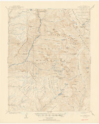 Needle Mountains 1902 topographic map thumbnail