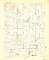 Niwot 1904 topographic map thumbnail
