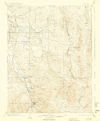 Ouray 1904 topographic map thumbnail