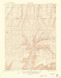 Parachute Creek topographic map thumbnail