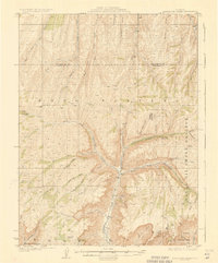 Parachute Creek 1927 topographic map thumbnail