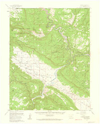 Paradox 1960 topographic map thumbnail