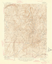Pitkin 1945 topographic map thumbnail