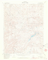 Platoro 1967 topographic map thumbnail