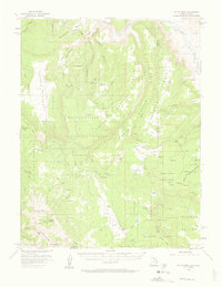Polar Mesa 1954 topographic map thumbnail