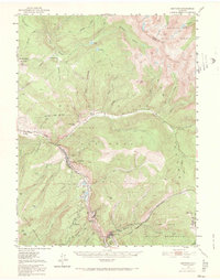 Minturn 1950 topographic map preview