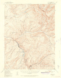 Minturn 1934 topographic map preview
