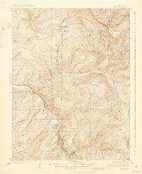 Minturn 1934 topographic map thumbnail