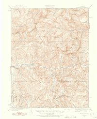 Montezuma 1933 topographic map preview