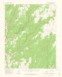 Monument Canyon 1957 topographic map thumbnail